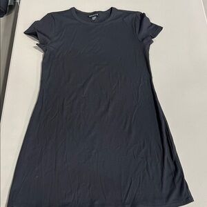 Athleta Charcoal Ribbed Top